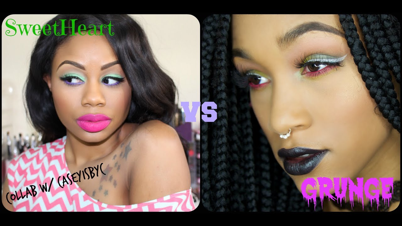 |Sweetheart VS. Grunge| Tutorial w/ CaseyisBYC beautycon