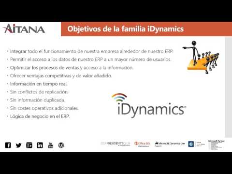App para la fuerza comercial: iDynamics Connect