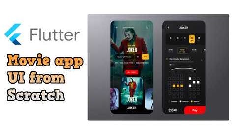 Movie App Dark Theme - Flutter UI - Speed Code - Part 1