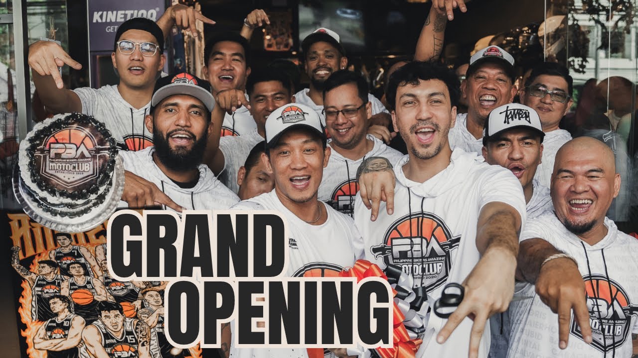 PBA MOTO CLUB HQ GRAND OPENING!MARAMING SALAMAT PO!