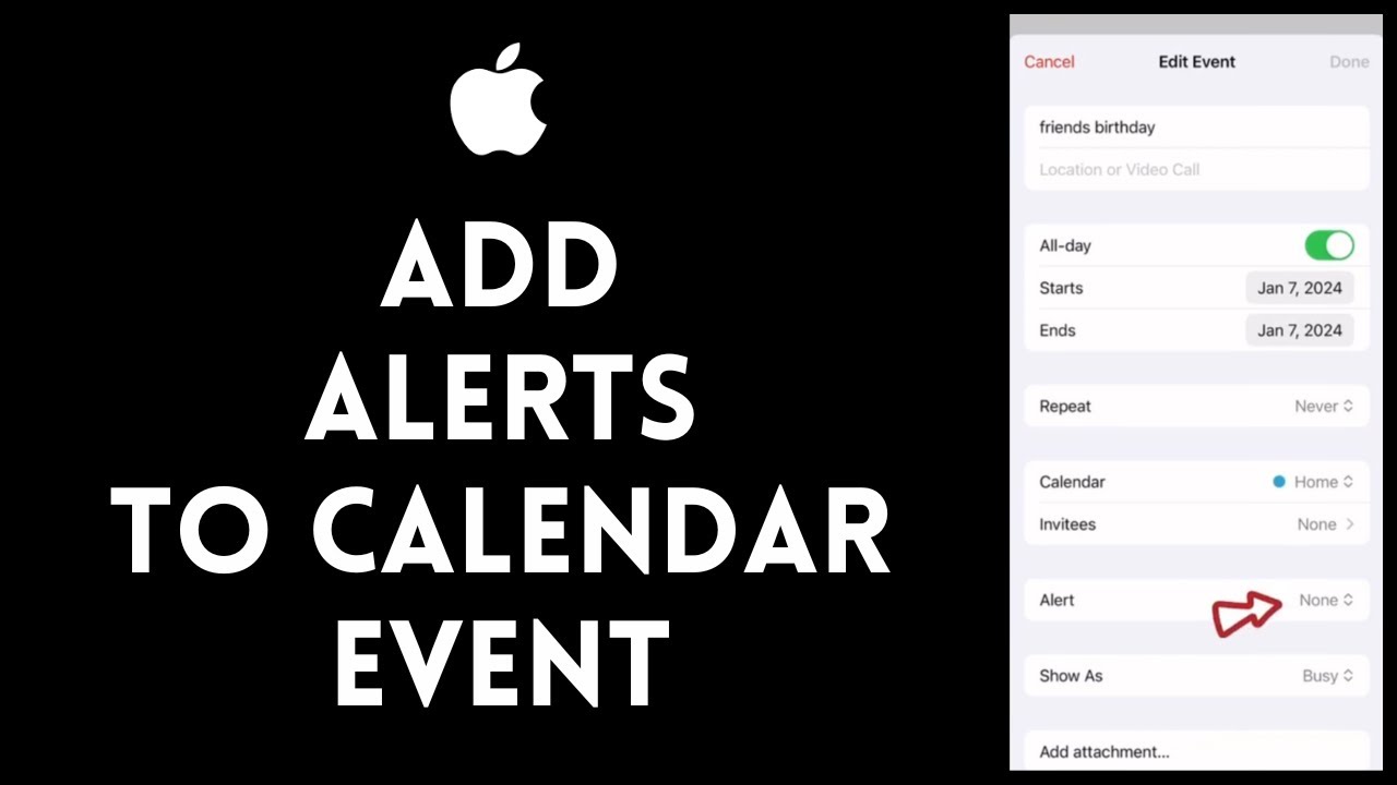 How To Add Alerts To IPhone Calendar Event YouTube how-to-add-alerts-to-iphone-calendar-event-youtube
