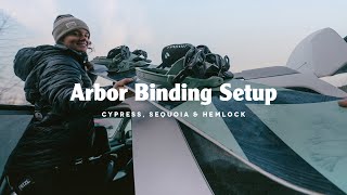 Arbor Snowboards :: Binding Setup - Cypress, Sequoia, Hemlock