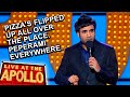 Paul chowdhry on pizza transport safety  live at the apollo  bbc comedy great
