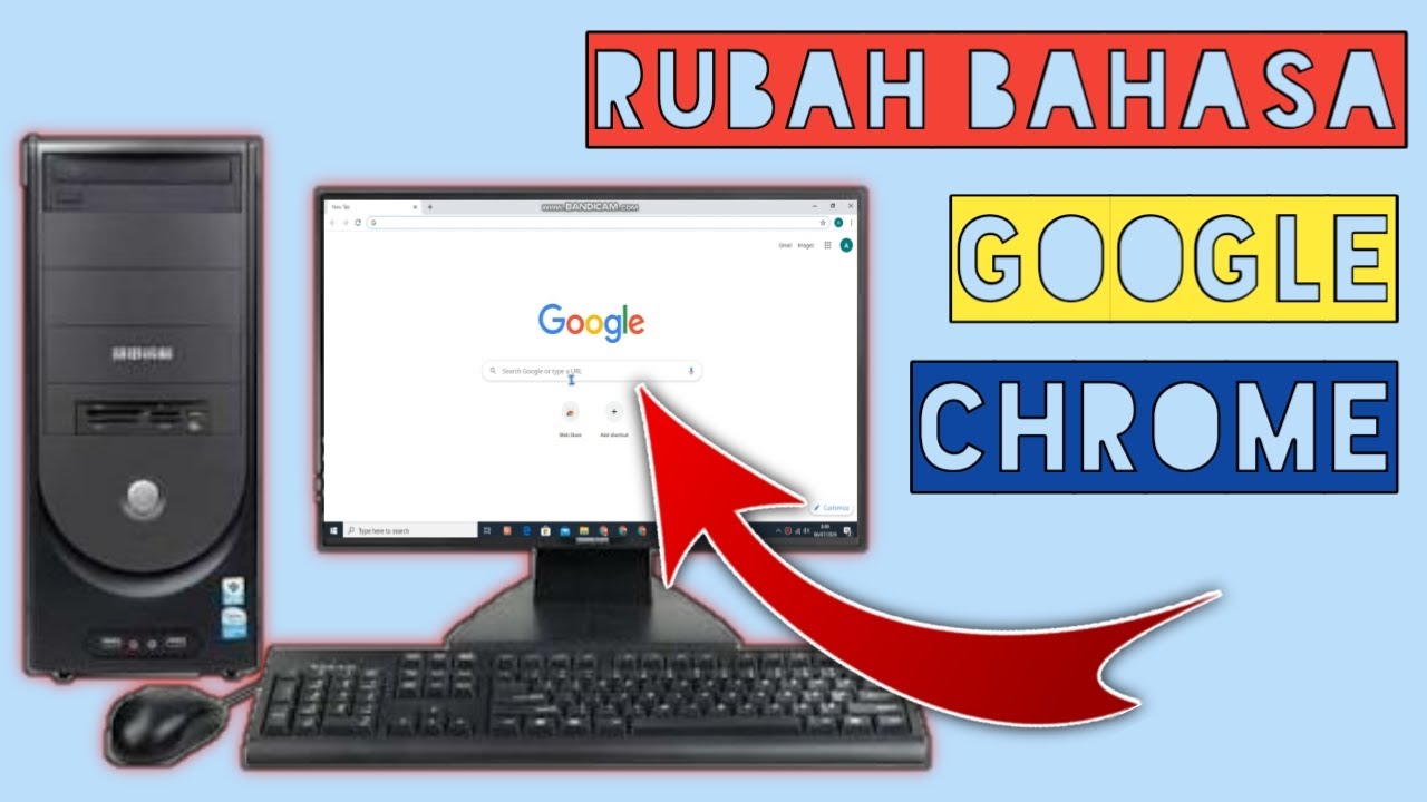 Cara Ubah Bahasa Google Chrome Di Laptpop Dan Komputer - YouTube