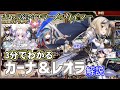 【千年戦争アイギス】3分でわかる帝国ガチャ カーナ&レオラ編【ラーメンタイマー】