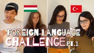 Reading in Turkish & Hungarian - Foreign Language Challenge