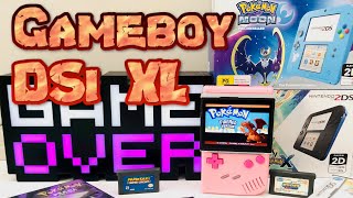Gameboy Original DMG with DSi XL screen #gameboy #nintendo #nintendods #gameboycolor #gameboyadvance