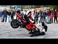 ⚡️ Brutal Streetbike Stunt Crashes 2017 🏍️ Kawasaki ZX-6R 636, Honda F4I