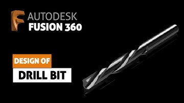 Drill bit | How to design and render a drill bit in Fusion 360 | Fusion 360 tutorial