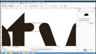 Tutorial membuat logo antv dengan coreldraw