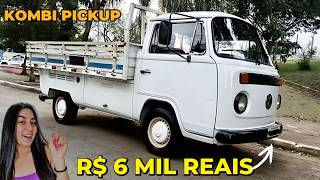 VOLKSWAGEN KOMBI A VENDA POR APENAS R$ 6 MIL REAIS