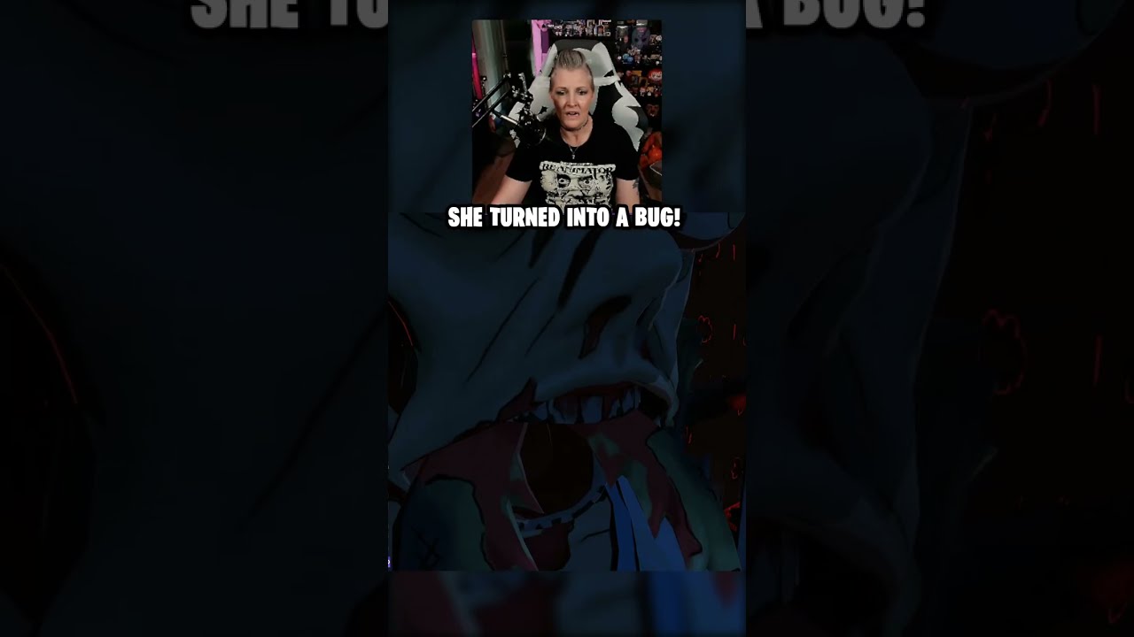 SHE TURNED INTO A BUG?! 🪳😱 #horror #horrorgaming #reaction