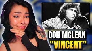 THIS BROKE ME!!! | First Time Hearing Don Mclean - Vincent | REACTION