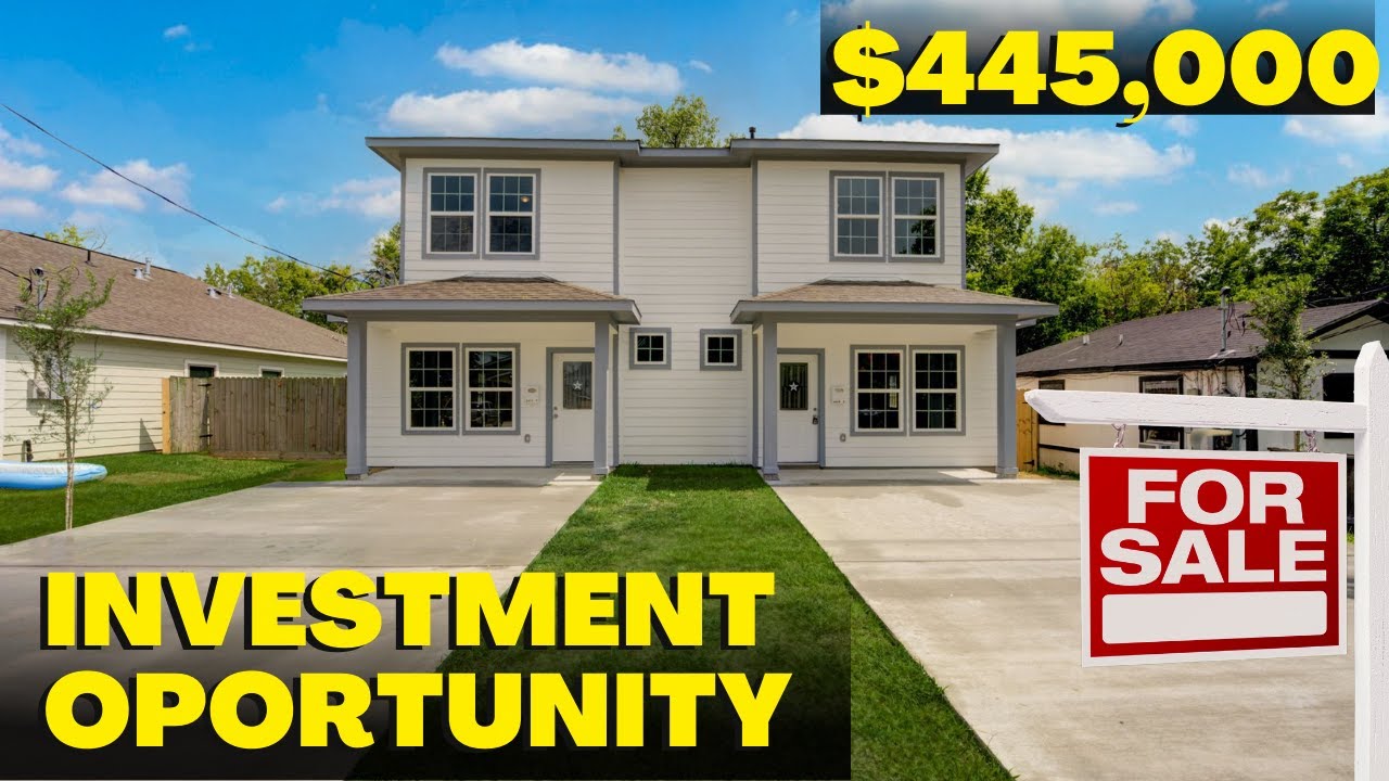 Great Investment Opportunity Duplex in Houston, TX YouTube