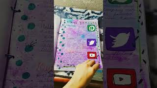 english project on social media ❣️❤️💜🖊️💐