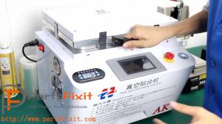 AK new version oca vacuum laminator machine