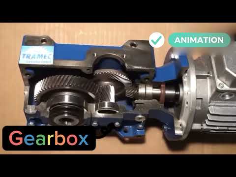 GEARBOX ANIMATION | 3D ANIMATION OF GEARBOX
