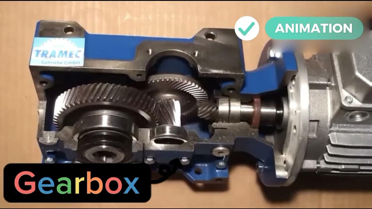 GEARBOX ANIMATION 3D ANIMATION OF GEARBOX YouTube