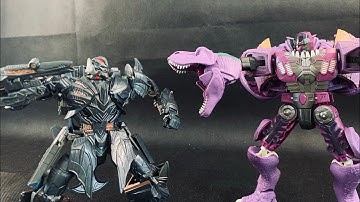 Megatron vs Megatron(beast wars) vs grimlock