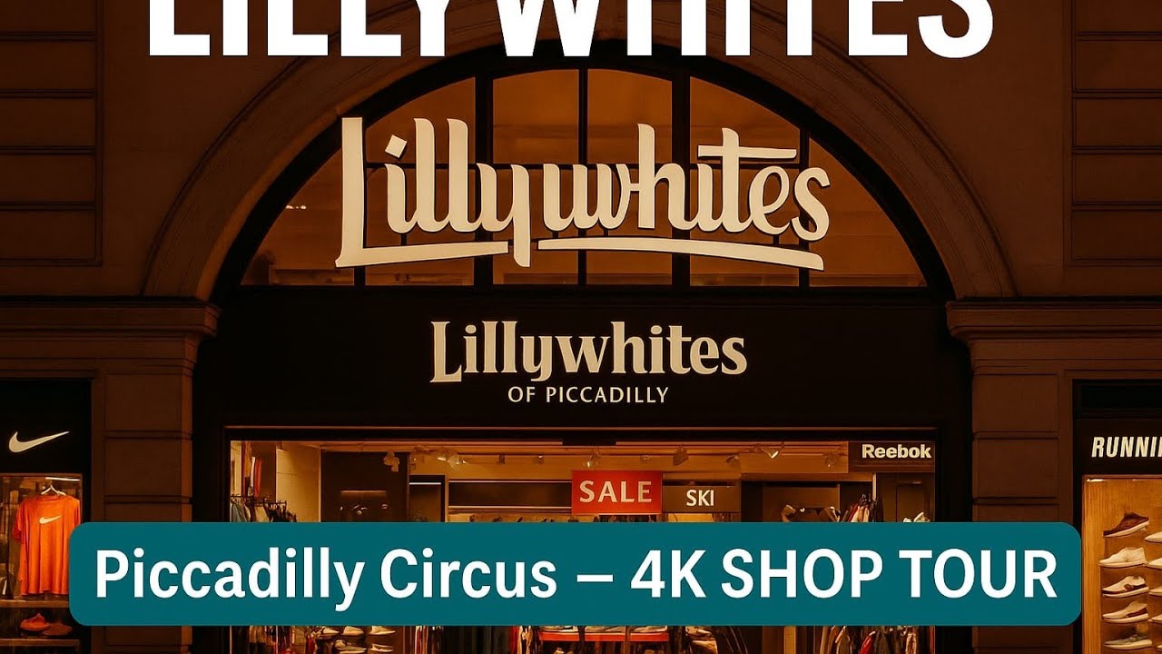 Step Inside LILLYWHITES London – Piccadilly Circus 4K SHOP TOUR