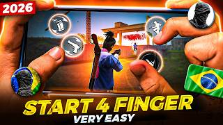 Start 4 Finger in 2026 – Very Easy no Confusion! ⛳️ | 4 Finger Claw Free Fire 🔥 screenshot 3