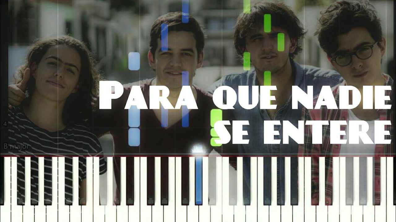 Morat - Para que nadie se entere | Piano Tutorial