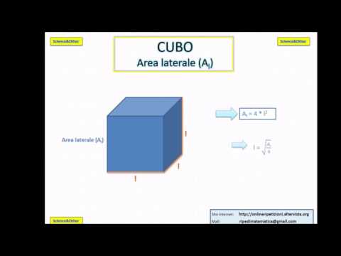 Video: Come Calcolare Il Volume Di Un Cubo