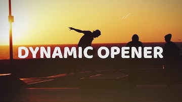 Fun Dynamic Opener- Premiere Pro MOGRT Project