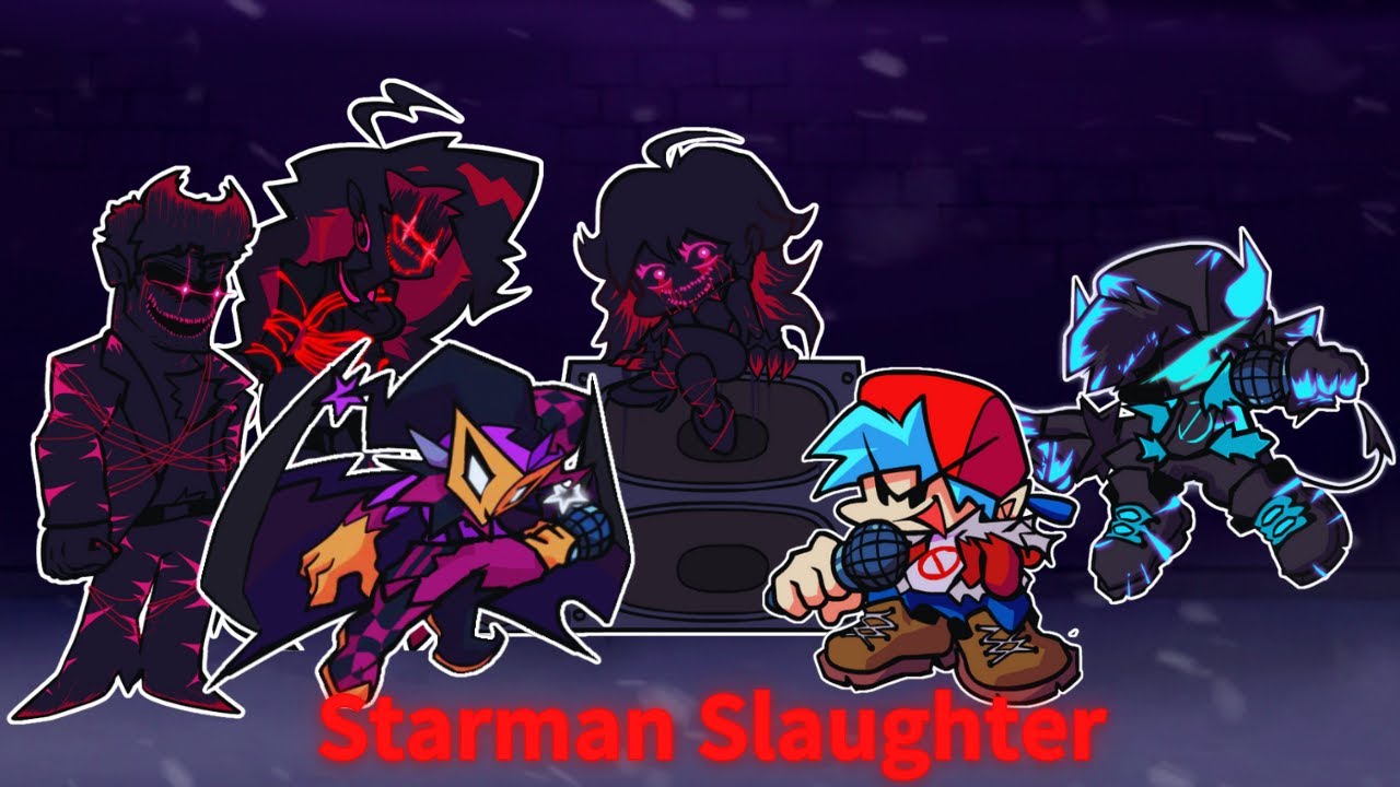 FNF Corruption | Starman Slaughter - Bf and Soul bf VS Harvester -cover