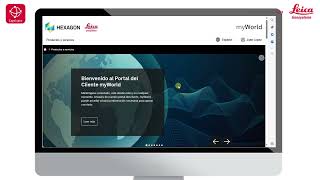 Portal Web de Clientes - Leica myWorld - Registro y funcionalidades
