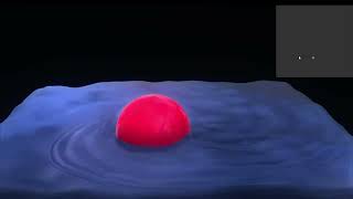 TouchDesigner fake liquid simulation.
