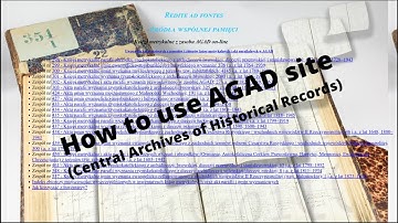 How to Find Vital Records and more on AGAD (Polish Central Archives) Website