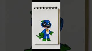 Maggie mako (poppy playtime) drawing 🦈🎨 #sketch #poppyplaytime #drawing #viral #maggiemako #shorts