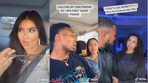 Calling my GF by her first name TikTok Compilation