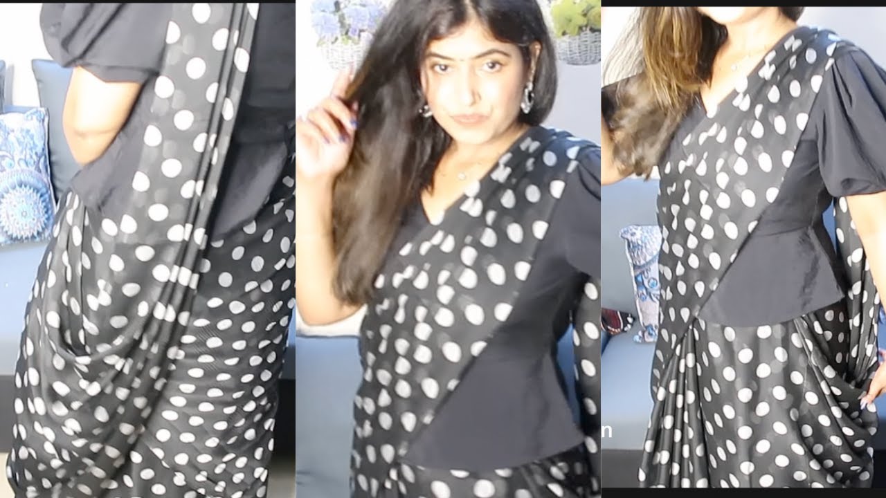 Infinity Drape | How to wear Saree for Beginners | Easy Saree Draping Tutorial In Hindi |