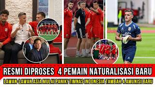 BIKIN GEGER ASIA !! PSSI GERAK CEPAT! 4 Pemain Naturalisasi Baru Timnas Indonesia,Timnas Makin NGERI