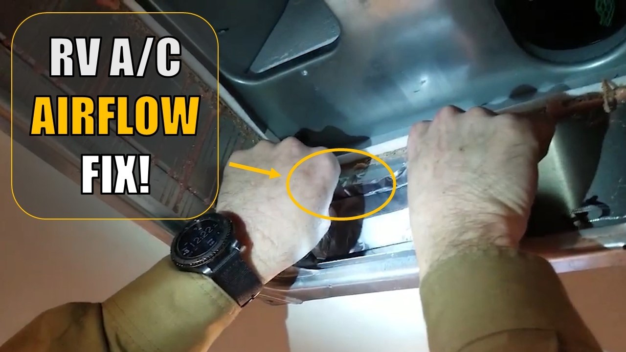 RV Air Conditioner Airflow Optimization