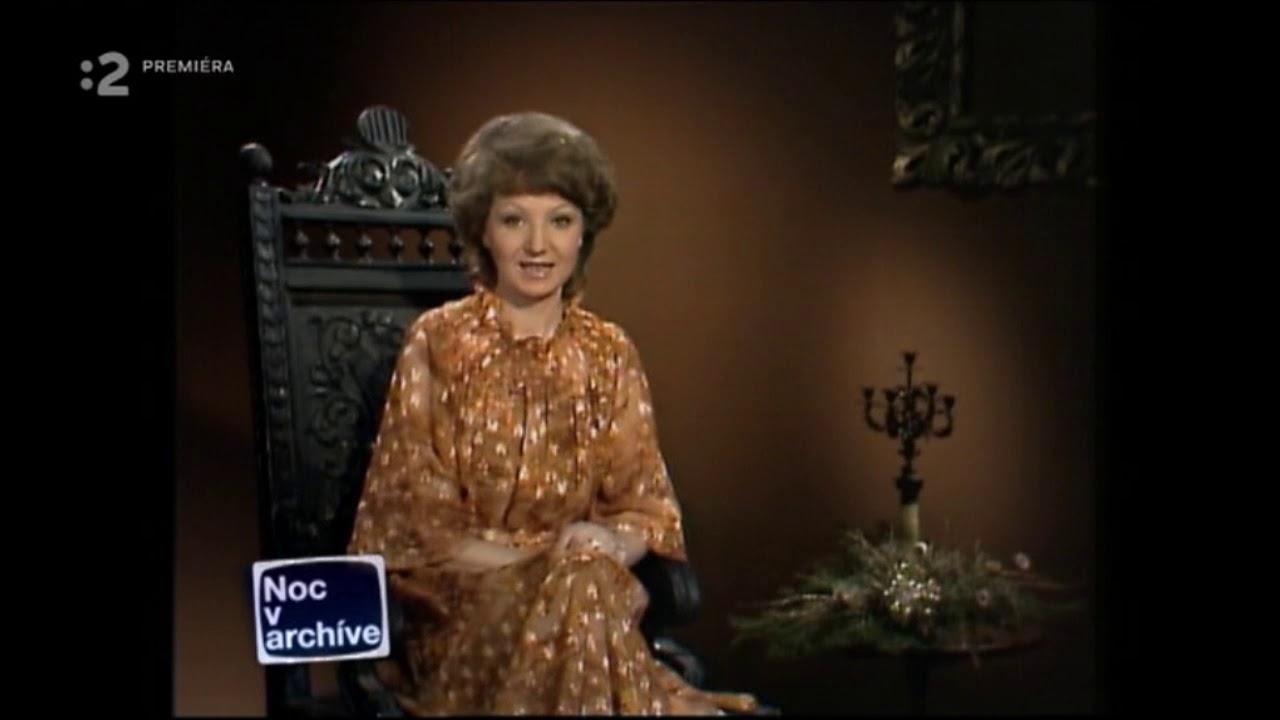 Vianočné hlásenie tv programu na STV 2  - 1982