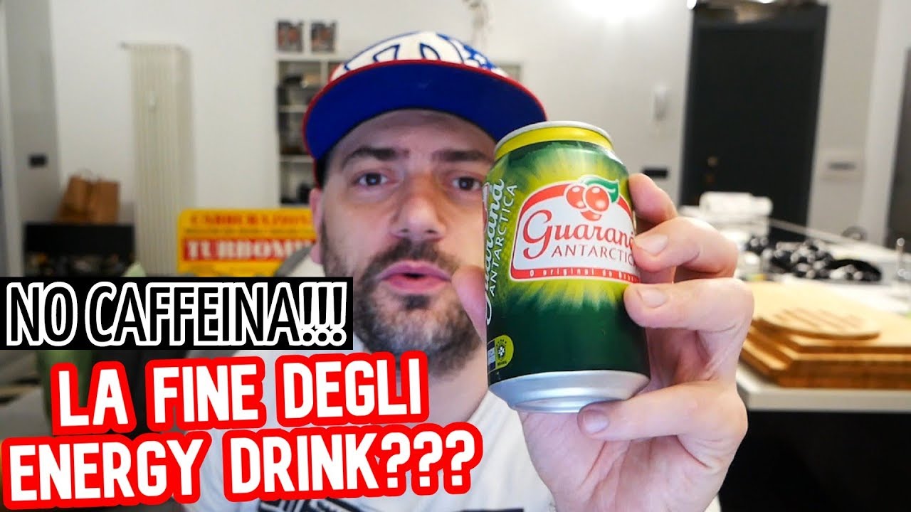 Recensione GUARANA ANTARCTICA Energy drink senza caffeina! VLOG 14