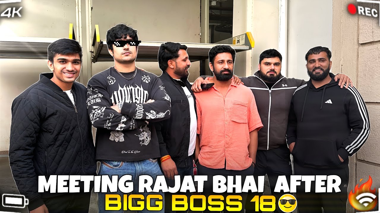 Meeting Rajat Dalal After Bigg Boss 18❤️
