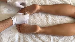 Asmr Gloves Tickle The Soles Of The Feet