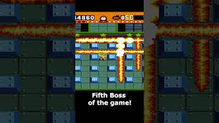 Super Bomberman 1 - Fifth Boss - Yellow Mecha Bomber screenshot 5