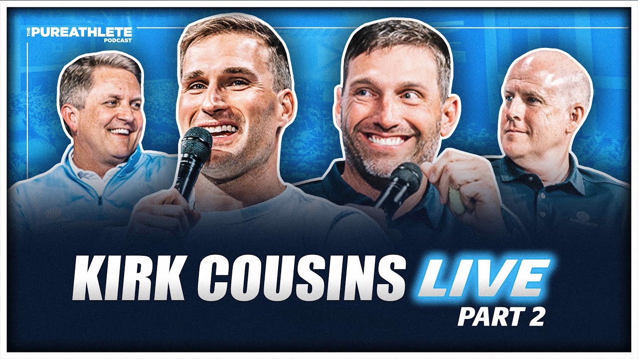 Kirk Cousins Talks GameDay Routine, Thoughts On Falcons Draft + Live Q&A | Pure Athlete Live Pt. 2