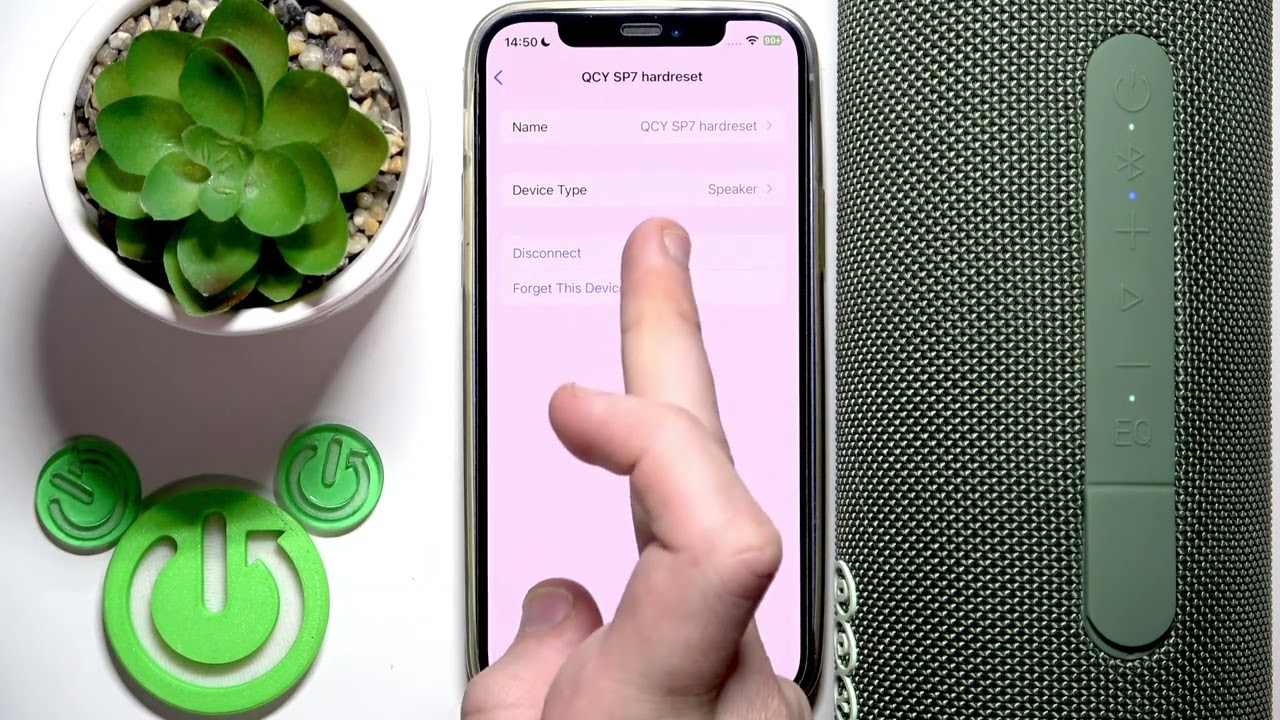 QCY SP7 – How to Disconnect From iPhone