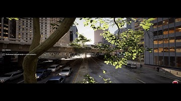 UE5.2 (ue5-main) + Airsim + CitySample | 60fps recording