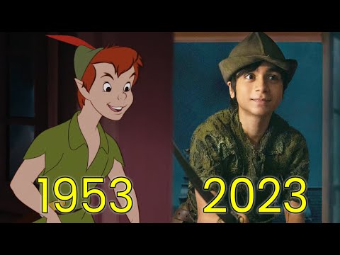 Evolution of Peter Pan in Movies & TV (1953-2023)