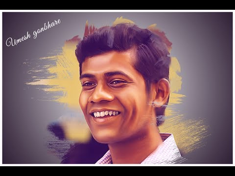 umesh Smudge painting with portrait brush effects in photoshop by vikas shirode umesh Smudge painting with portrait brush effects in photoshop by vikas shirode