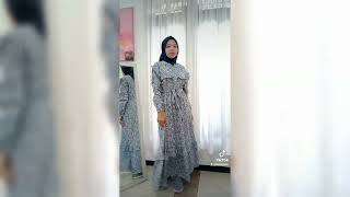 Eklusif Gamis Wanita Busui Motif Part 2