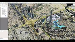 Burj Khalifa 3D view