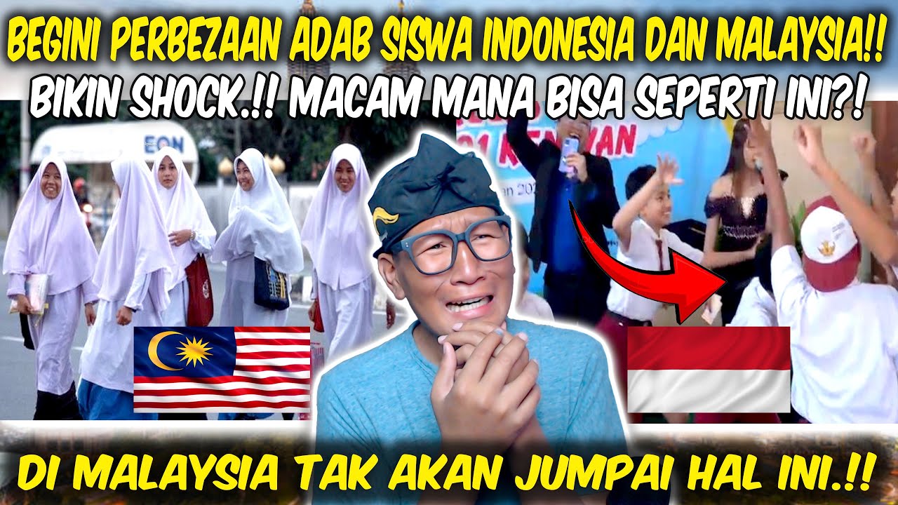 MEMALUKAN.!! MALU KITA TENGOK PERBEZAAN NYA!! KENAPA INDONESIA TAK CONTOH MALAYSIA DALAM HAL INI?!
